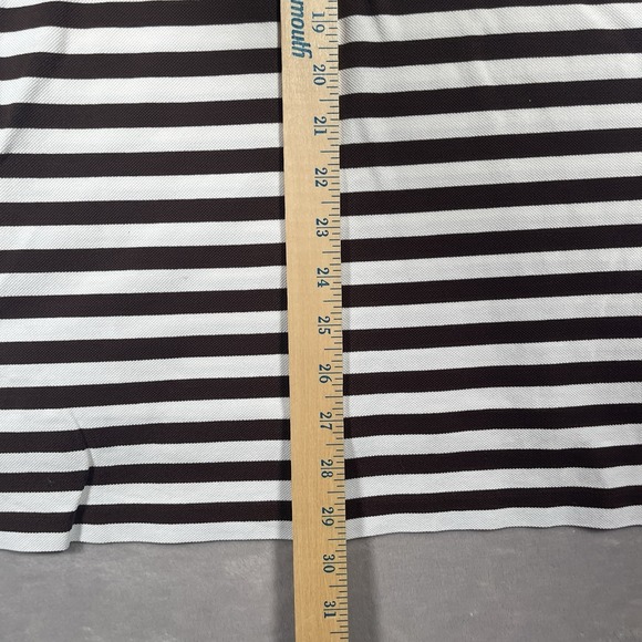 Ralph Lauren Polo‎ Golf Brown Striped Short Sleeve Pima Cotton Mens XL - Picture 7 of 7